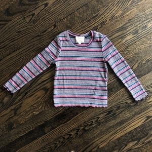 HANNAH BANANA Girls Striped Long Sleeve Top 6